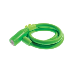 Lucchetto spirale WAG bike - 8 x 1500 mm verde