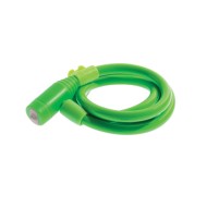 Lucchetto spirale WAG bike - 8 x 1500 mm verde