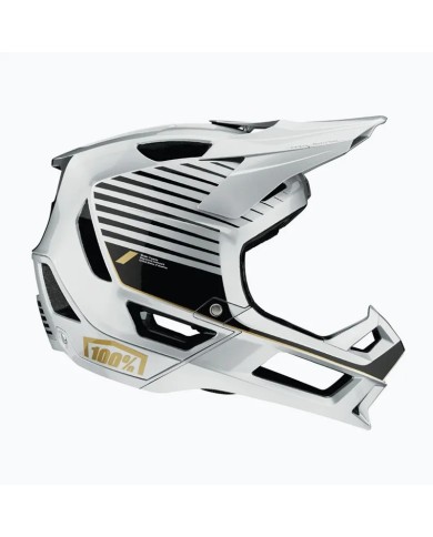 100% Casco Integrale Trajecta Silver