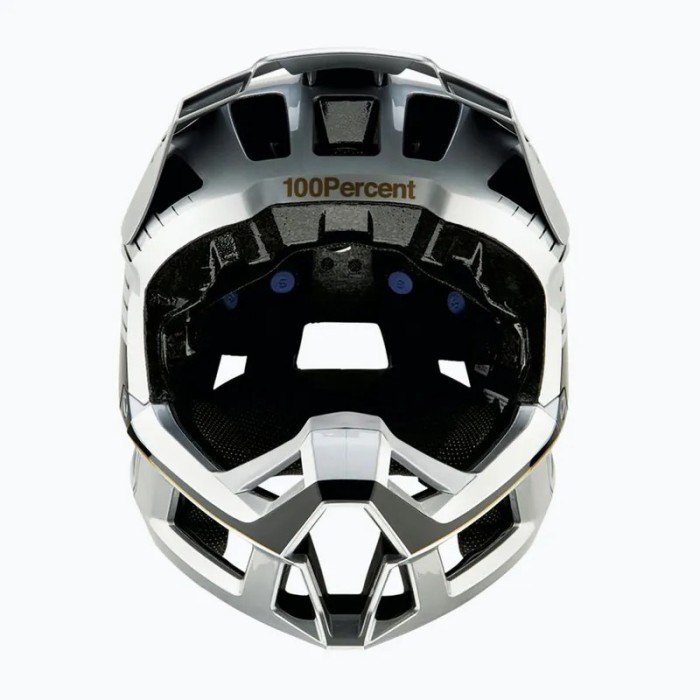 100% Casco Integrale Trajecta Silver