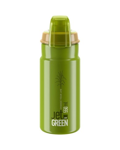 Borraccia Elite Jet Green Plus 550ml